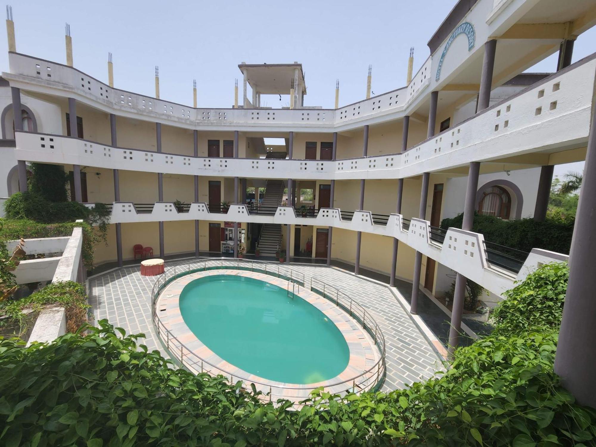 Hotel Sanctuary Resort Sawai Madhopur Exterior foto